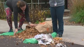 Robbinsdale School Hosts Pumpkin Drop [upl. by Eade332]