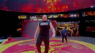 Brock Lesnar Best Entrance Ever 4K60fps HDR [upl. by Atilef]