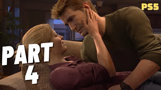 Uncharted 4 A Thiefs End Walkthrough Gameplay Part 4  A Normal Life PS5 [upl. by Nauht]