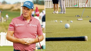 Putting Drills Pádraig Harrington Does Before EVERY Round [upl. by Lieno]