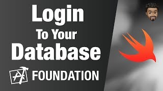 Login To Your Database  Swift 5 Xcode 10 [upl. by Waldo]