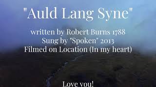 quotAuld Lang Synequot Acoustic Scots version [upl. by Bette]