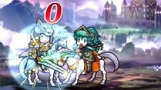 FEH Tanking Brave Eirika with a Sword Cav [upl. by Nnaacissej]