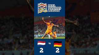 Denzel Dumfries goal Belanda vs Jerman efootballmobile nationsleague [upl. by Anailli]