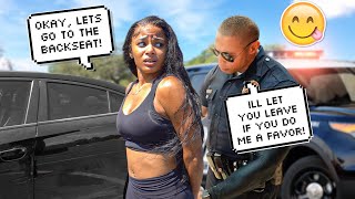 I GOT ARRESTED amp HOOKED UP WITH THE COP TO BE SET FREE BOYFRIEND SNAPS [upl. by Arliene]