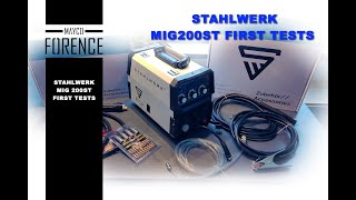 Stahlwerk mig200ST first tests  part 2 [upl. by Devine916]