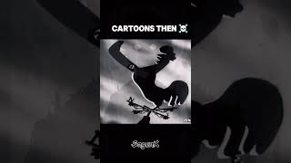 Cartoon now 🏳️‍🌈 vs Cartoon then 🗿cartoon edit shorts [upl. by Albertson]