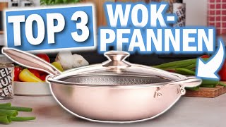 Beste WOK PFANNEN  Top 3 WokPfannen im Vergleich [upl. by Ennej]