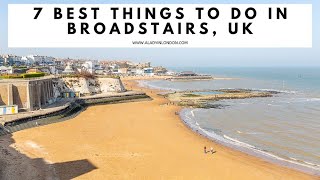 THINGS TO DO IN BROADSTAIRS UK  Viking Bay Beach  Broadstairs Beaches  Shopping  Art Galleries [upl. by Reivax986]