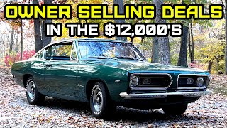 Top 10 Affordable Classic Cars for Sale  Craigslist Finds In The 12000s [upl. by Heintz875]