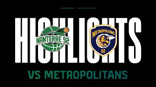 J12  Highlights  Nanterre 92 vs Metropolitans 92 [upl. by Olivier854]