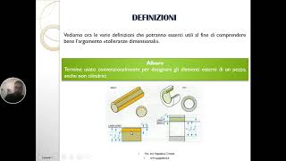 Tolleranze dimensionali 1 parte [upl. by Akilaz389]