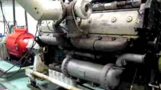 Detroit Diesel 16V149TIB 2000Hp DDEC 3 [upl. by Airrej]