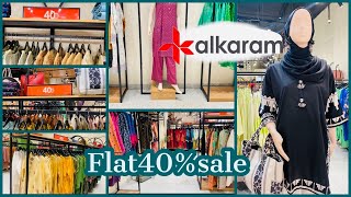 Alkaram New Summer Collection Flat 40 Sale 2024  New Eid Collection  Afsheen Jahangir [upl. by Nohsed]