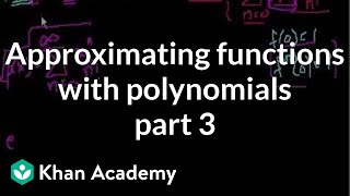 Approximating functions with polynomials part 3 [upl. by Ahsienat738]