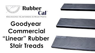 Goodyear quotCommercial Linearquot Rubber Stair Treads [upl. by Rachael]