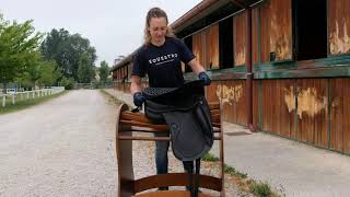 How do I fit my Acavallo seat saver to my saddle [upl. by Selena]