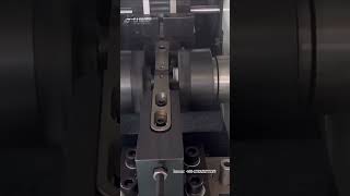 How to Efficiently EndFace Pipes amp Bars with Our Automatic Double Head Chamfering Machine [upl. by Ivana]