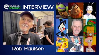 Interview Veteran Voice Actor Rob Paulsen [upl. by Elvah]