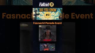 fo76 didyouknow fasnacht parade event swiss prelenten decorations festival gaming [upl. by Nosyt]