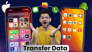 How to transfer file or data from android to iPhone or iphone to android [upl. by Enyrhtak253]