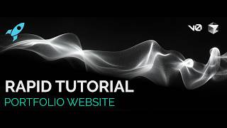 How to build a Portfolio Website in 20 minutes  using v0 and Cursor [upl. by Noryd]