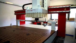 Toolchange on ProfiSystem CNC Milling machine powered by CSMIOIPS Motion Controller [upl. by Thema]