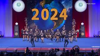 Prodigy All Stars Midnight  Finals The Cheerleading Worlds 2024 WITH SOUND [upl. by Aziaf]