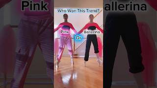 Which one is your favorite Twin Dance Battle this TREND with a BALLET twist🩰✨ shorts [upl. by Meela]