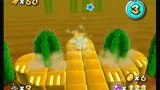 Lets Play Super Luigi Galaxy 2 Part 46 Sailing The Sandy Seas [upl. by Bodrogi163]