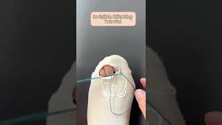 grandma’s socks mending tricks🫶🏼💋 dresstells amazonfinds hacks handsewing tricks socks [upl. by Ethbinium]