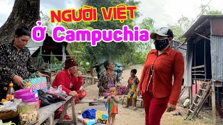 Hồi hộp qua Campuchia xem vớt Cá  Gặp xóm người Việt lâu đời ở quá khổ [upl. by Pul45]