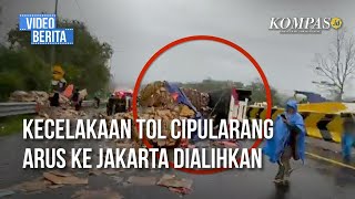 Begini Kronologi Kecelakaan Beruntun di Tol Cipularang KM 92 Korban Jiwa Belum Dipastikan [upl. by Airebma]