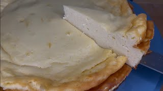 Der schnellste Käsekuchen der Welt ohne Boden Super einfach und total lecker [upl. by Ailemac]