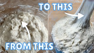 How to AUTOLYSE Dough  The Effects BEFORE and AFTER [upl. by Odnolor96]