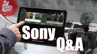 Sony Interview Firmware Development SSD Support Dummy Battery Multi Camera App amp More IBC 2024 [upl. by Burch34]