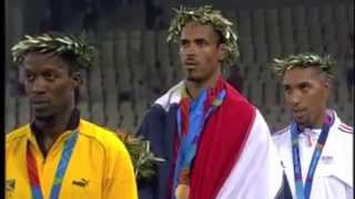 Danny Mcfarlane Winning silver at Athens Olympic Games 2004 [upl. by Orin]