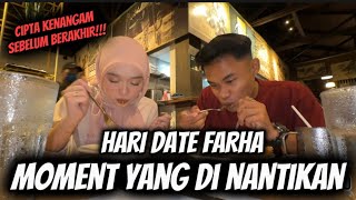 FARAH MARAH TERUK BAJU TAK SAMA UNTUK DATE   CAFEE DATE HARI BAHAGIA [upl. by Guglielmo]