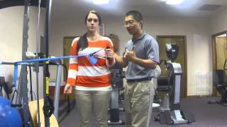 Eccentric exercises for Shoulder tendintistendinosis [upl. by Millie]