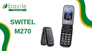 Présentation du téléphone Switel M270  Bazile Telecom [upl. by Urion453]