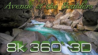 Rogue River Adventure Experience the Breathtaking Avenue of Boulders in 8K 3D 360° [upl. by Anaugahs381]