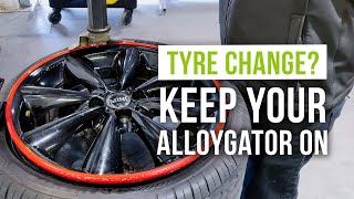 Changing a Tyre with AlloyGator Installed A StepbyStep Guide [upl. by Buckels962]