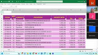 Tabla con funciones en Excel [upl. by Drawdesemaj278]