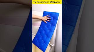 TV Background Foam Wallpaper Waterproof shorts tvbackground wallpaperdecor [upl. by Emanuela379]