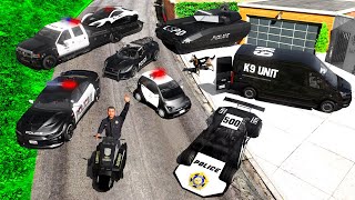 Collecting RARE POLICE VEHICLES in GTA 5 [upl. by Sioled369]