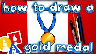 How To Draw A Gold Medal [upl. by Akina]