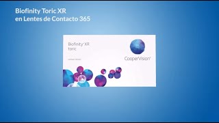 Biofinity Toric XR en Lentes de Contacto 365 [upl. by Fotzsyzrk716]