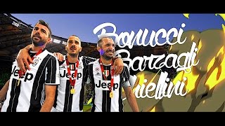 Bonucci Barzagli Chiellini • BBC 1617 • AMAZING Defence [upl. by Alvira244]