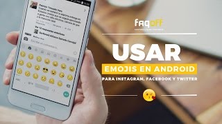 Emojis en Android para Facebook Instagram Twitter [upl. by Mohkos284]