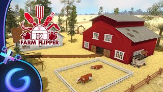 HOUSE FLIPPER FARM DLC  Gameplay FR [upl. by Gnus898]